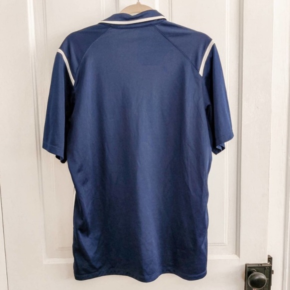 Nike Navy Blue O Oregon Football Polo Shirt - Medium - Picture 2 of 3